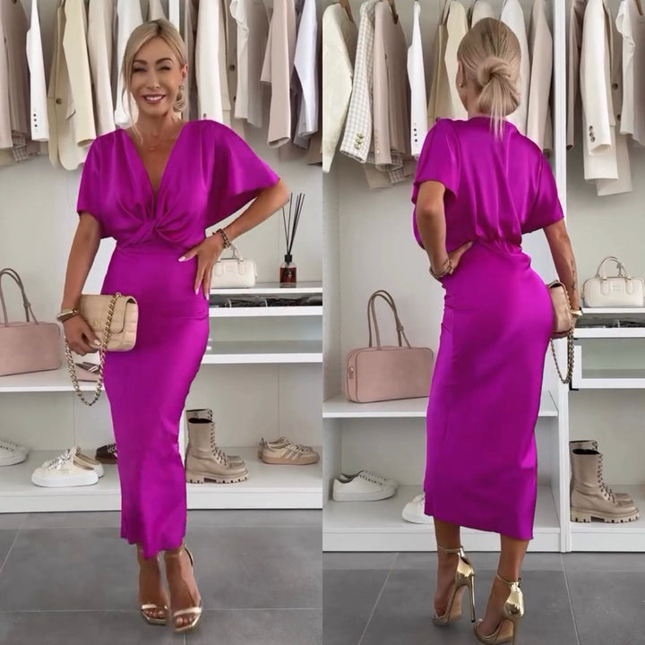 Elyn | Robe midi élégante