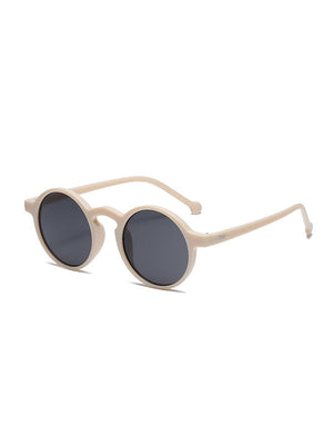 Lunettes de soleil taille ronde, anti-UV