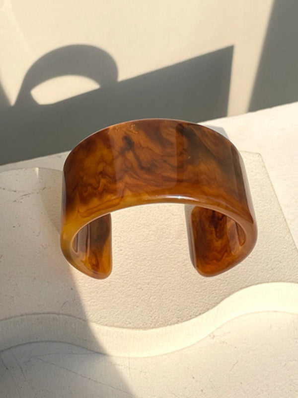 Bracelet géométrique couleur unie