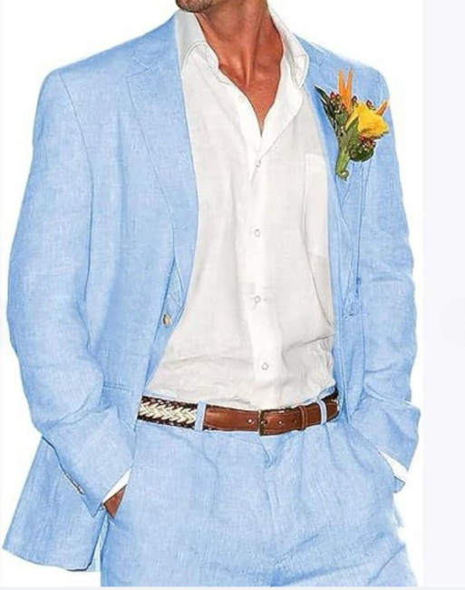 Costume de Mariage Léger pour Homme | 2 Pièces