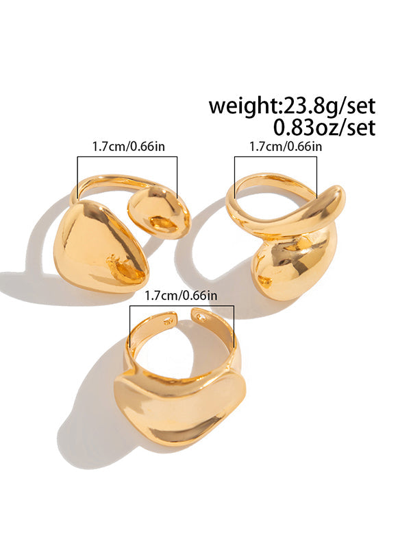 Bague géométrique