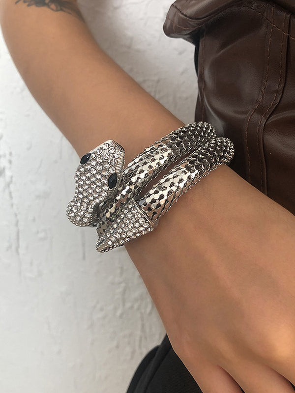 Bracelet en forme de serpent