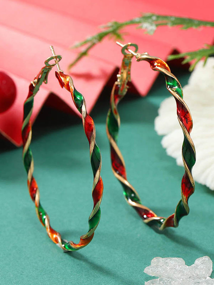 Boucles d'oreilles géométriques