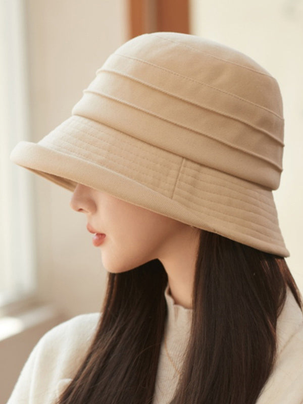 Chapeau chaud couleur unie