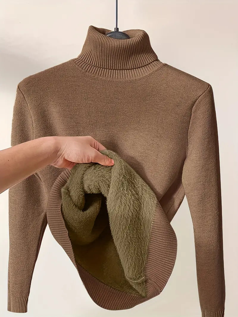 Pull à col roulé pour femmes | Confortable