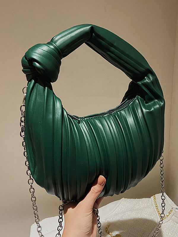 Sacs à fermeture éclair plissés à empiècements Accessoires Sacs à main Sacs à bandoulière