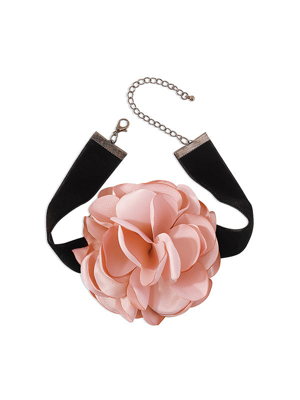 Collier en forme de fleur