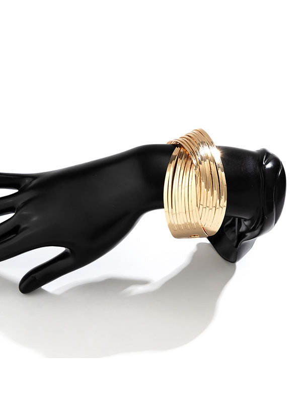 Bracelet géométrique couleur unie