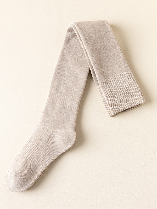 Chaussettes chaudes en velours