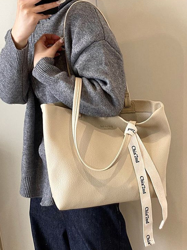 Sac fourre-tout Normcore de couleur unie