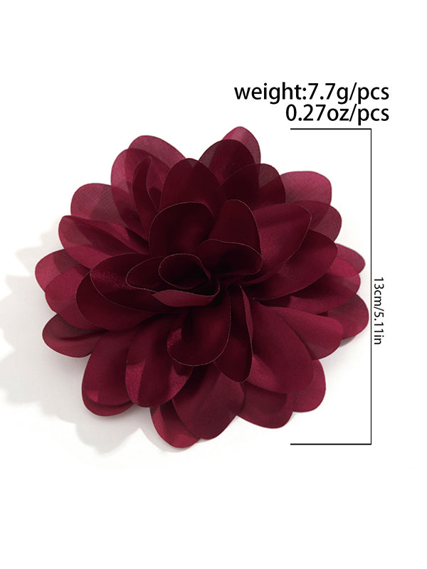 Broche à fleurs en 3D