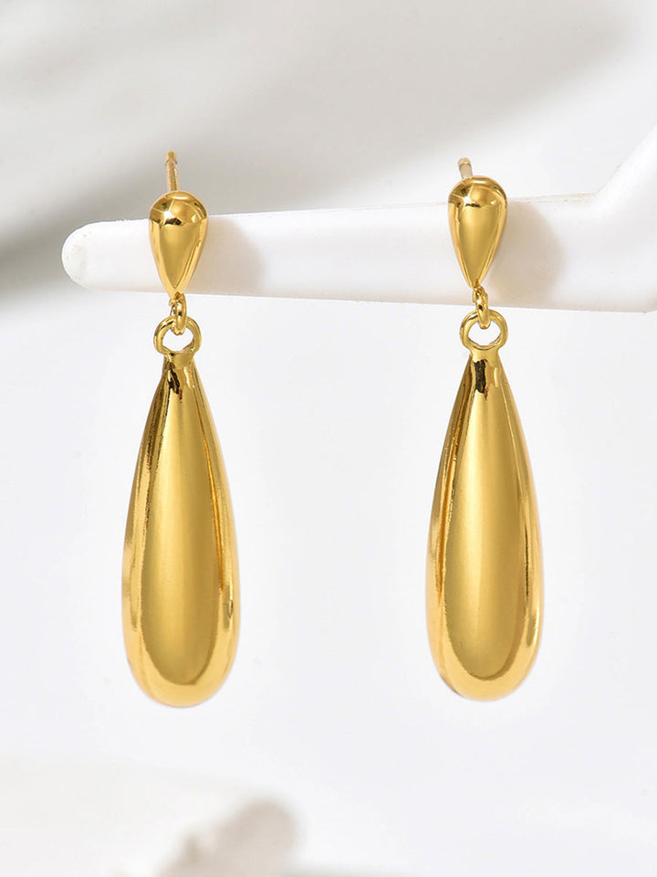 Boucles d'oreilles en forme de goutte