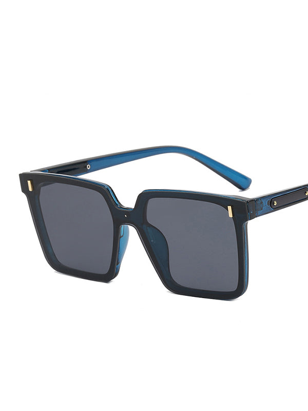 Lunettes de soleil géométriques anti-UV