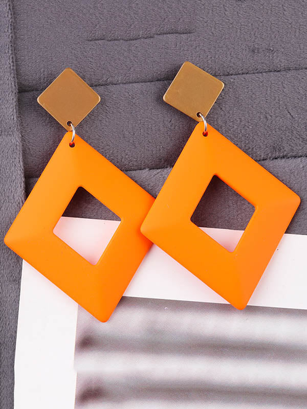 Boucles d'oreilles géométriques