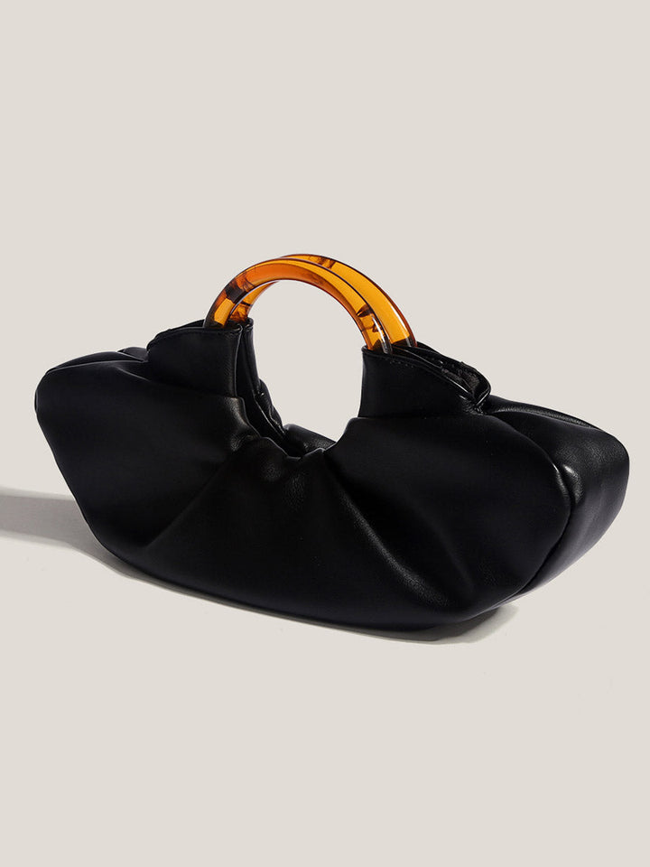 Sac à main plissé