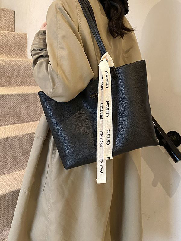 Sac fourre-tout Normcore de couleur unie