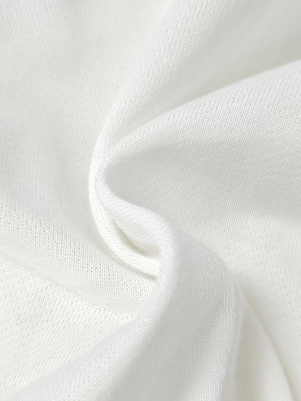 Ensemble deux pièces fendu sur le côté à manches longues, à imprimé lettres, à fermeture éclair, à capuche – veste + pantalon