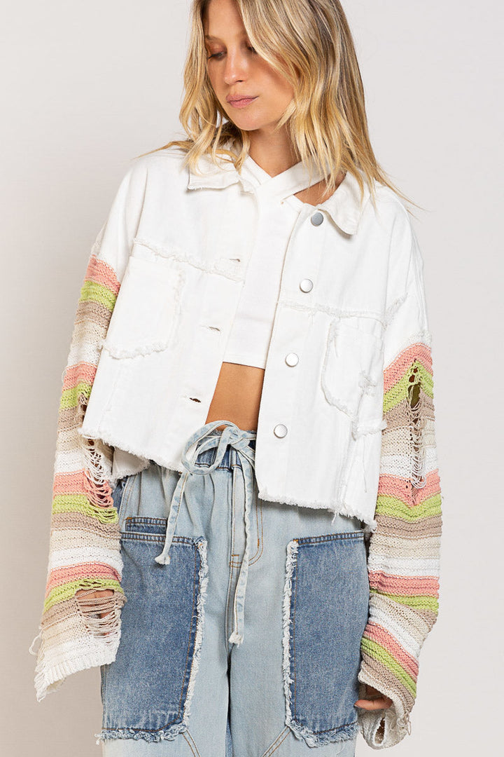 Gilet pour femmes avec motif patchwork