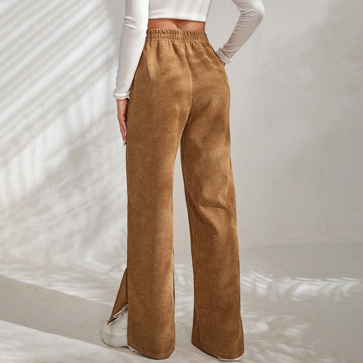 Aeri - Superbe pantalon en tissu évasé
