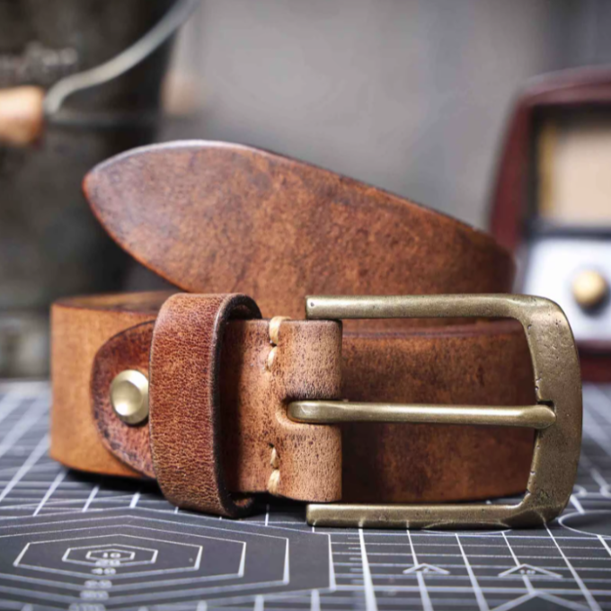 Ben | Ceinture en cuir Amalfi avec élégance classique