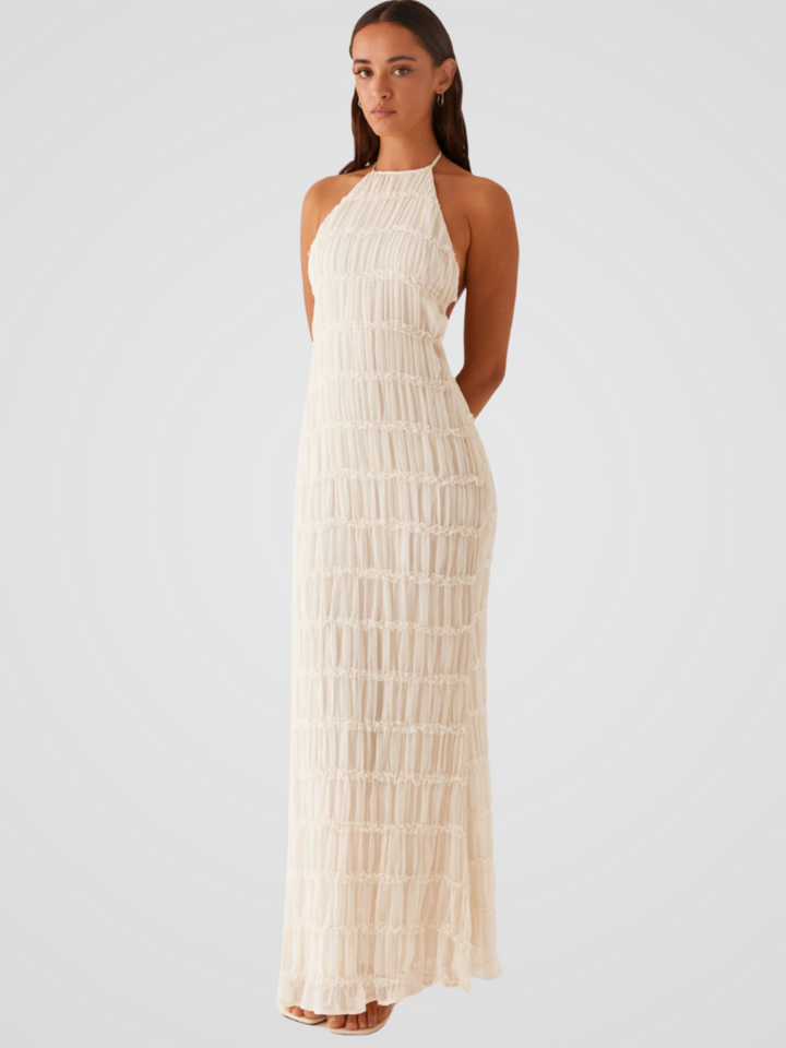 ROBE MAXI TEXTURE SOLÈNE