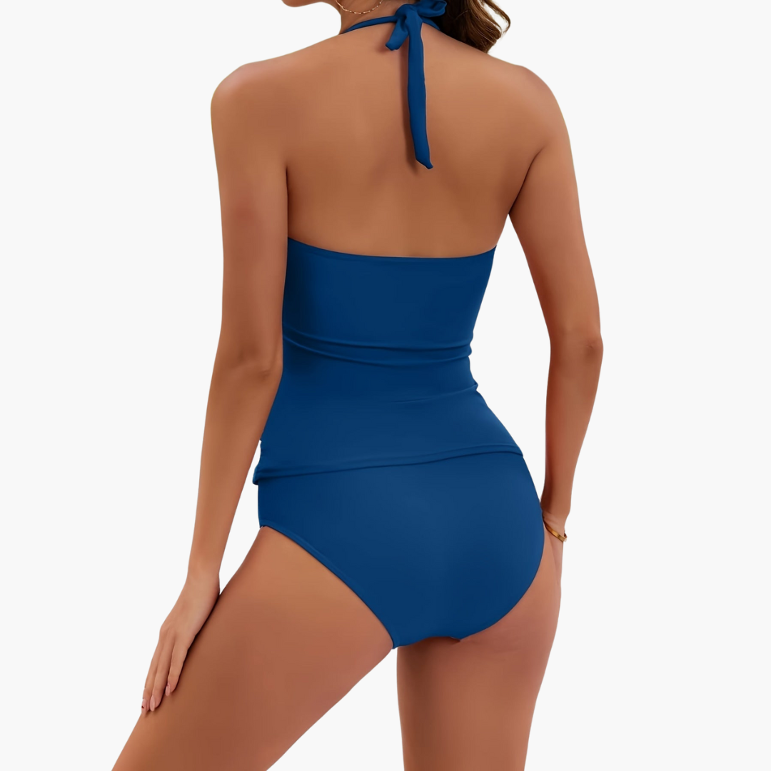 Ensemble de tankini deux pièces – pour femmes avec bretelles réglables