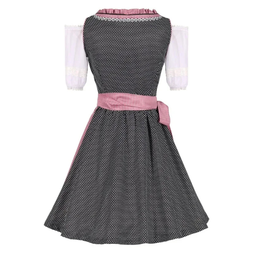 Robe dirndl pour femmes avec coupe moderne | Style traditionnel en longueur midi