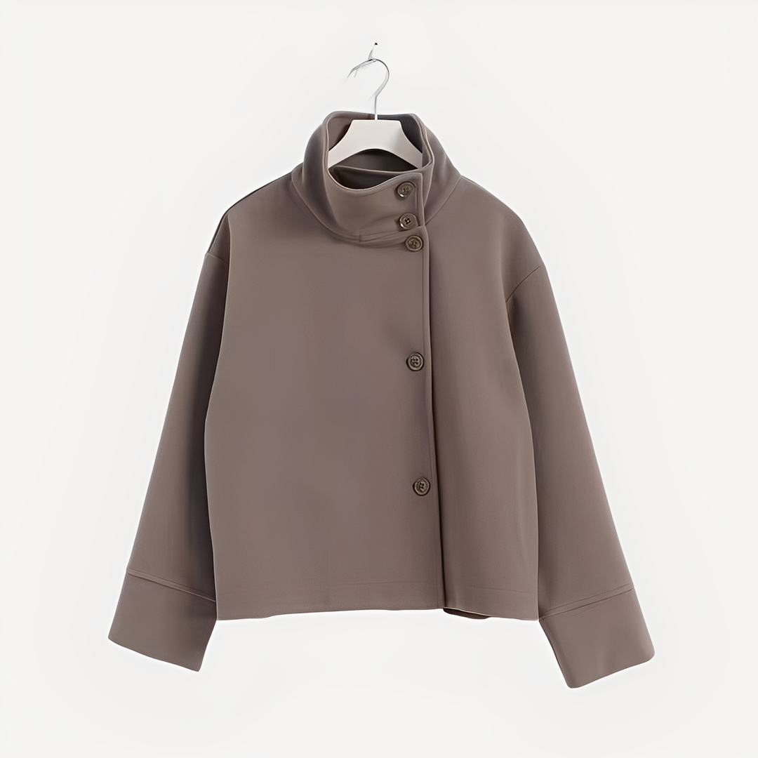 Carolyn - Manteau élégant pour femmes avec fermeture simple