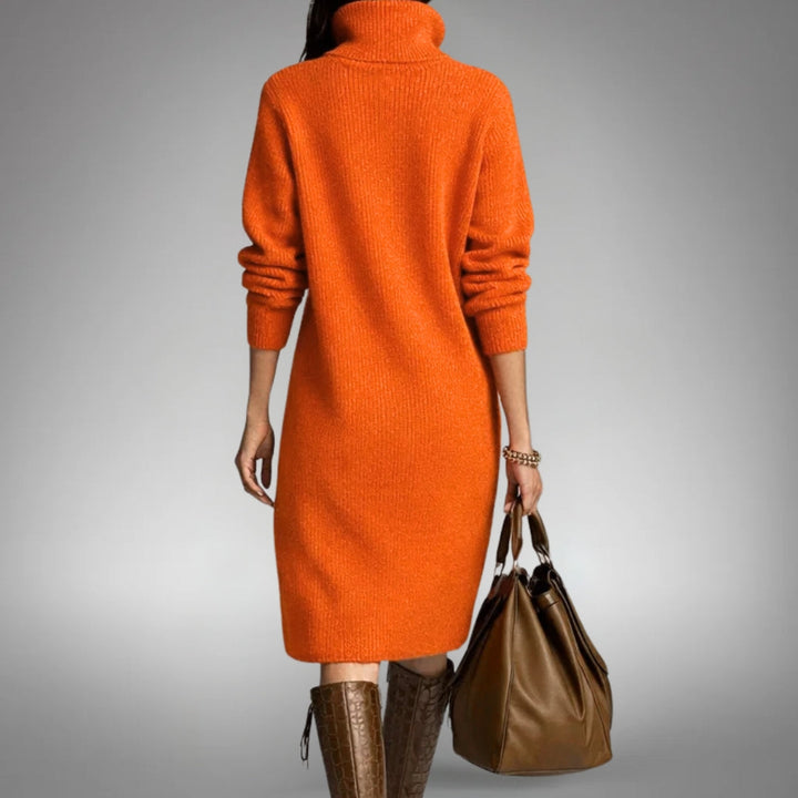 Tabea | Robe en tricot douce avec une touche féminine