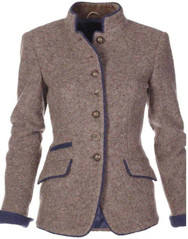 Veste de transition femme élégante courte | Blazer intemporel