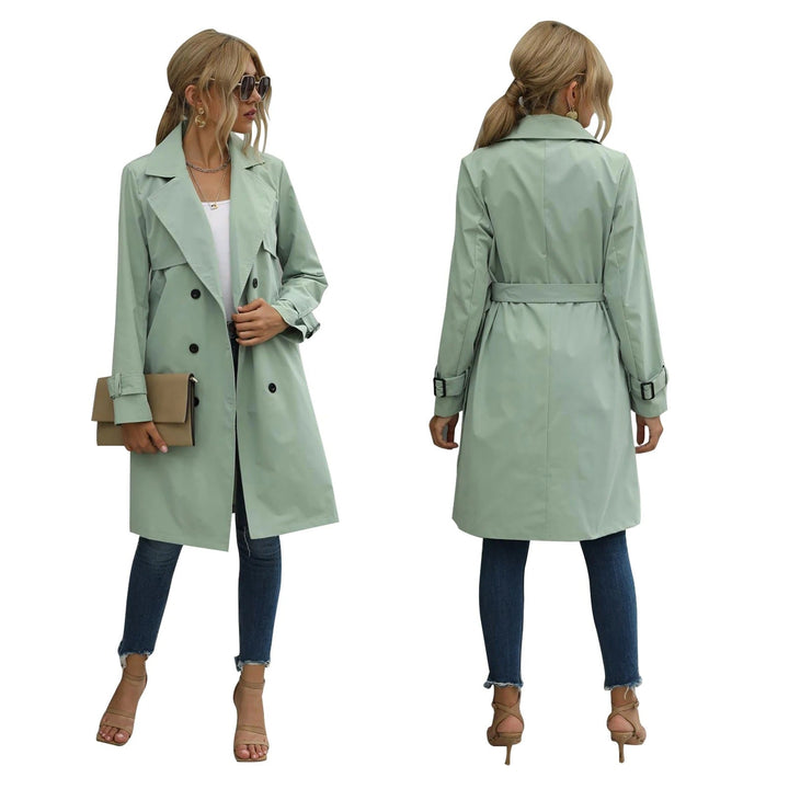 Trench-coat mi-long pour femmes | Décontracté