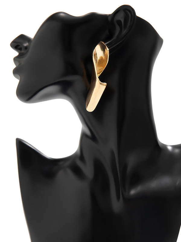 Boucles d'oreilles pendantes géométriques