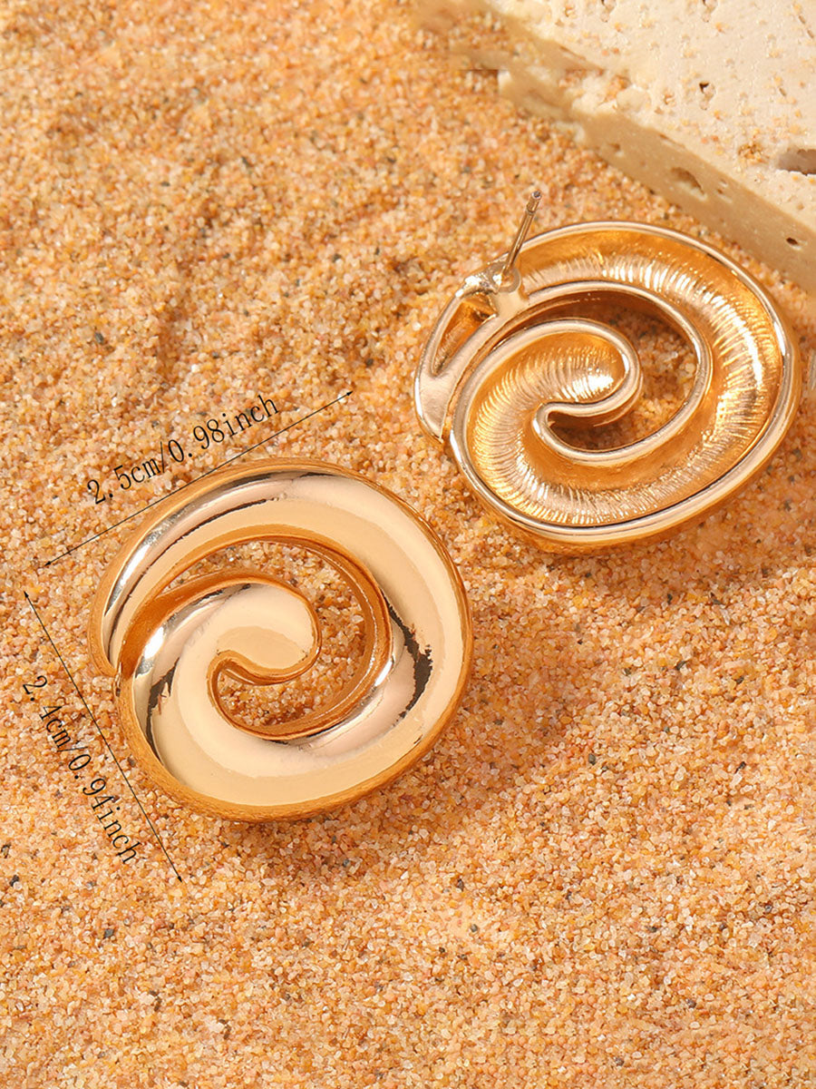 Boucles d'oreilles géométriques