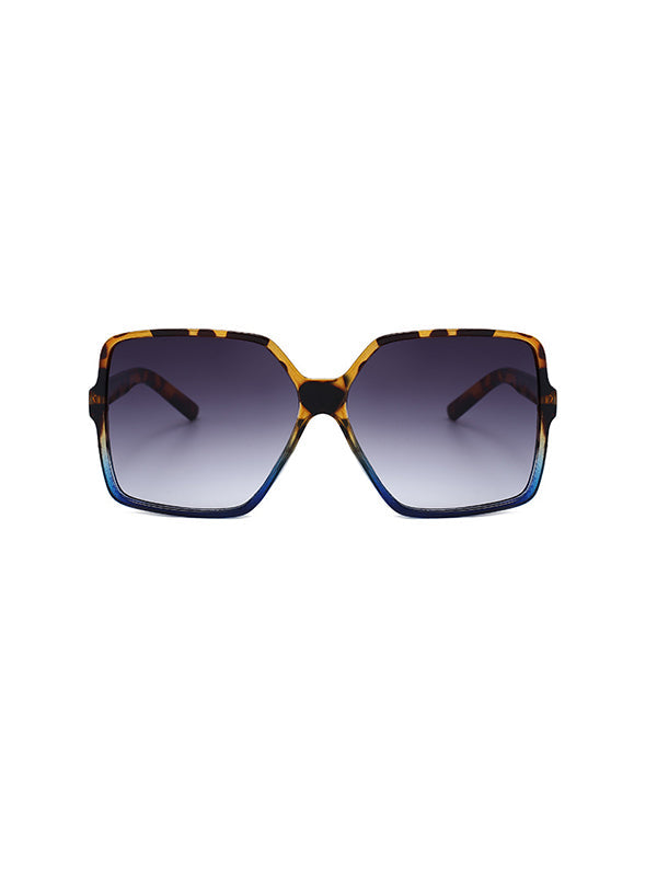 Lunettes de soleil géométriques anti-UV