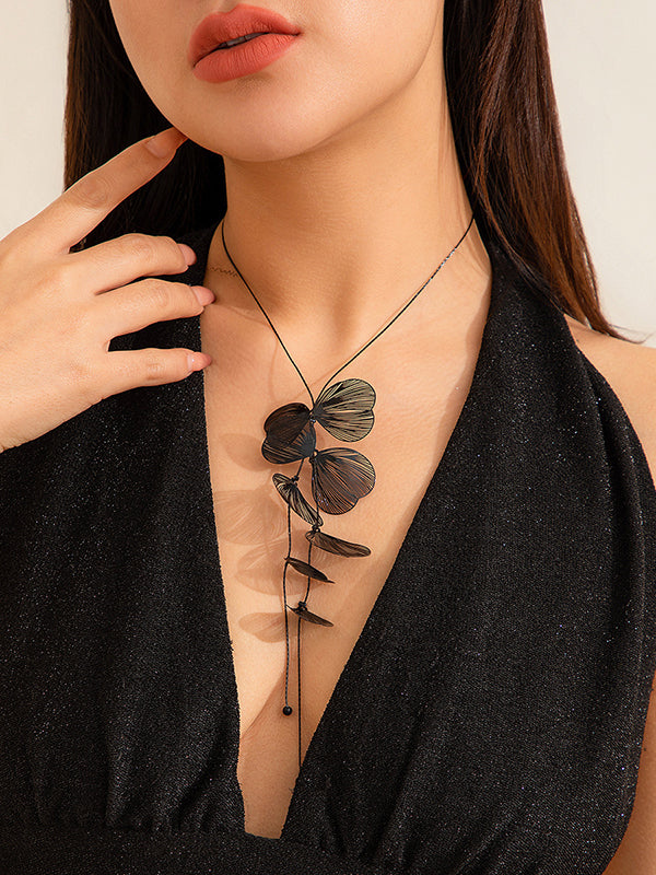 Collier en forme de fleur