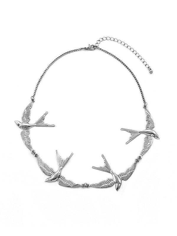 Collier géométrique en forme d'animal