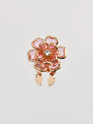Accessoires de boutons de manchette détachables en forme de fleur