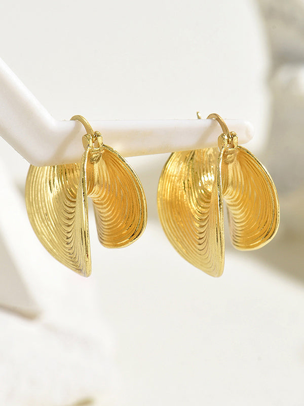Boucles d'oreilles pendantes géométriques