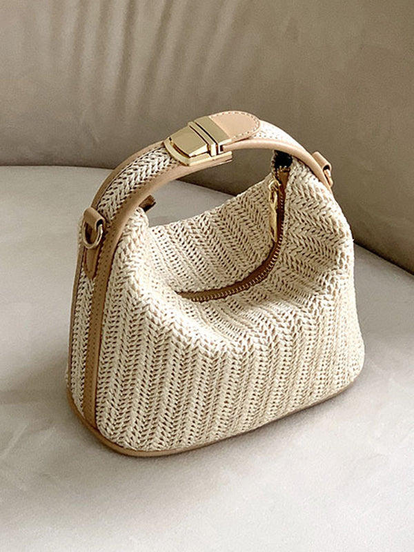 Accessoires de sacs tissés décontractés originaux