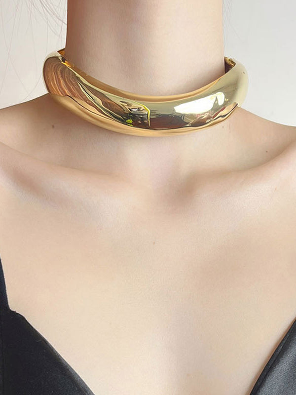 Collier géométrique normcore