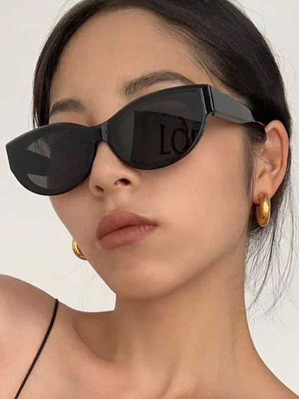Lunettes de soleil géométriques anti-UV