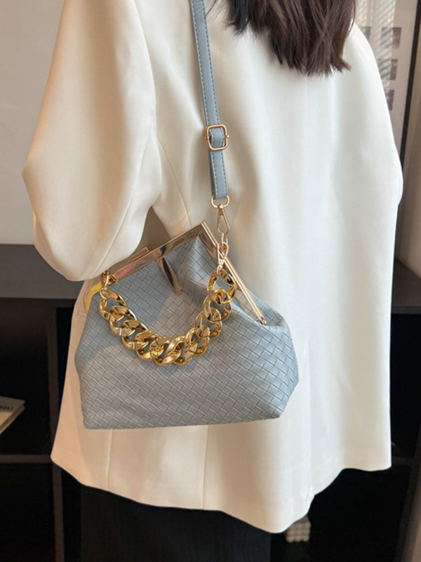 Sac à main géométrique à chaîne