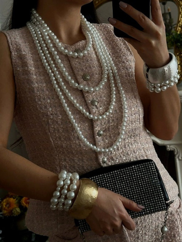 Collier perlé