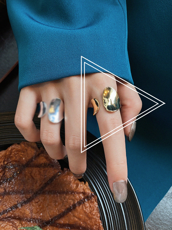 Bague géométrique