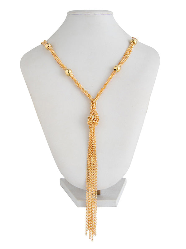 Collier à pompons