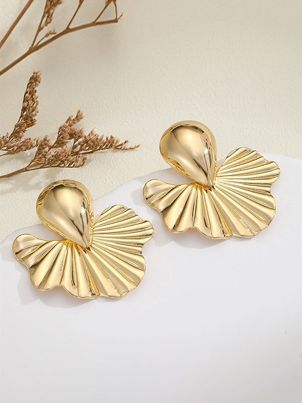 Boucles d'oreilles pendantes géométriques