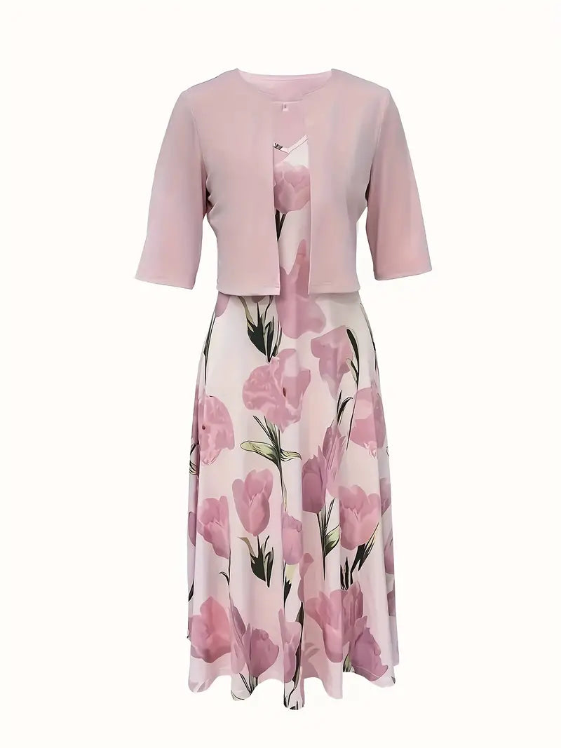 Robe Maxi Set Femme Coordonnée