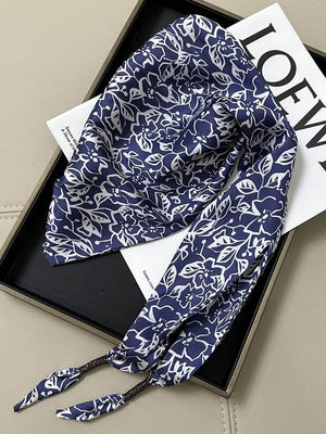 Foulards imprimés floraux