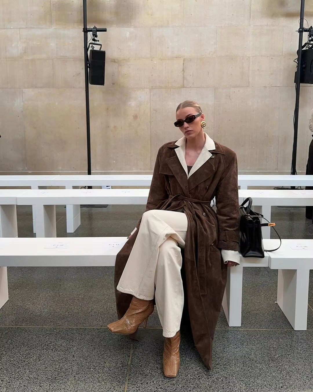 Bozena | Manteau Long pour Femme au Design Faux Intemporel