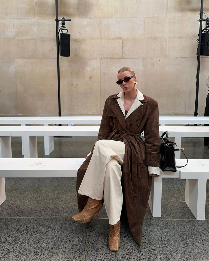 Bozena | Manteau Long pour Femme au Design Faux Intemporel
